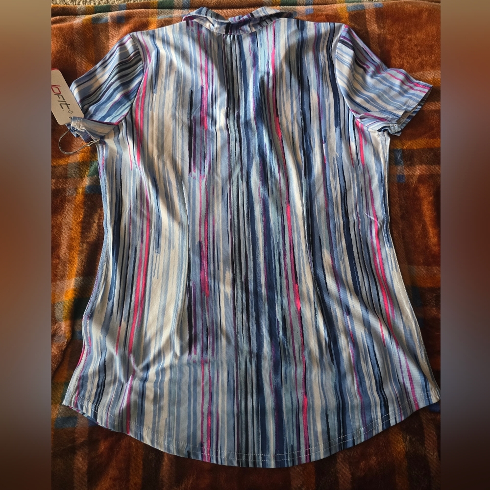 Striped Multicolor Blouse - Picture 7 of 9